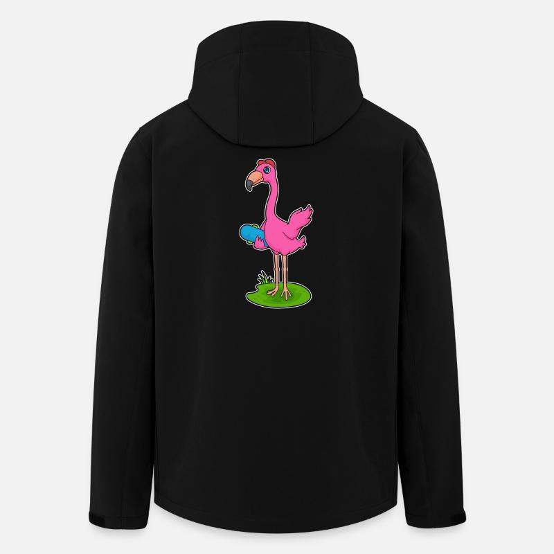 Flamingo Skater Skateboard - Veste softshell homme en polyester recyclé Stanley/Stella - noir