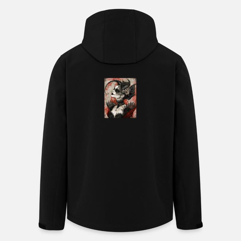 Dark Gothic Diva - Recycelte Männer Softshell-Jacke von Stanley/Stella - Schwarz