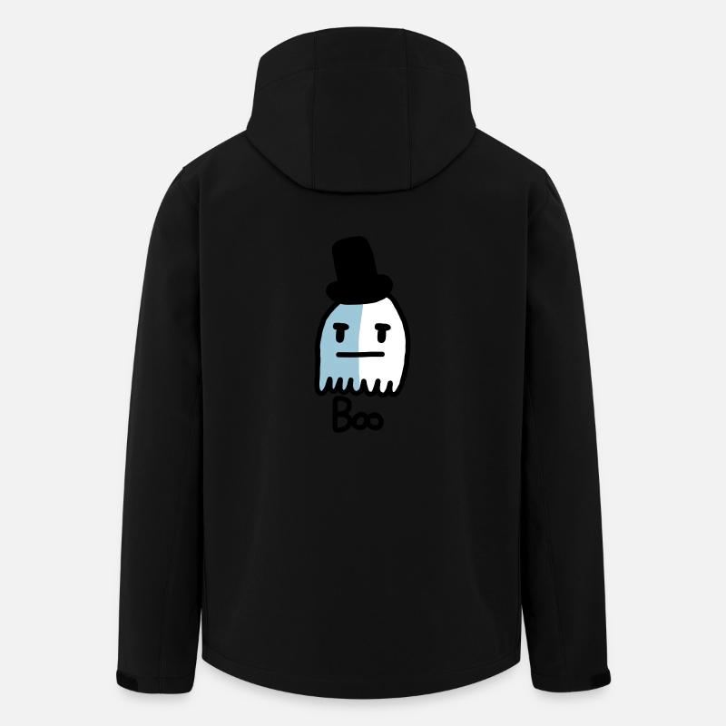 fantôme mignon - Veste softshell homme en polyester recyclé Stanley/Stella - noir