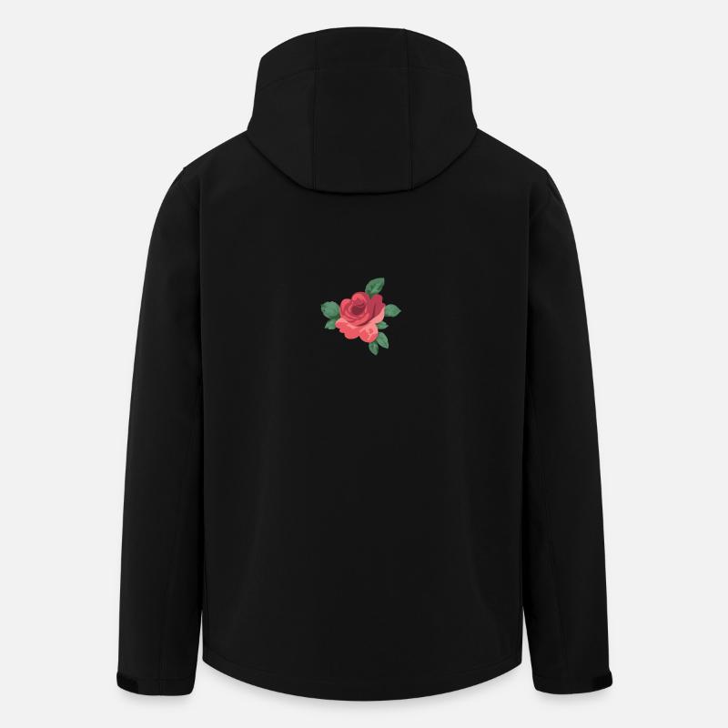 Rose - Recycelte Männer Softshell-Jacke von Stanley/Stella - Schwarz