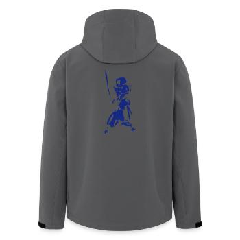 Kendo - Veste softshell homme en polyester recyclé Stanley/Stella - noir - Dos - AI Model Male 185 light (185cm)