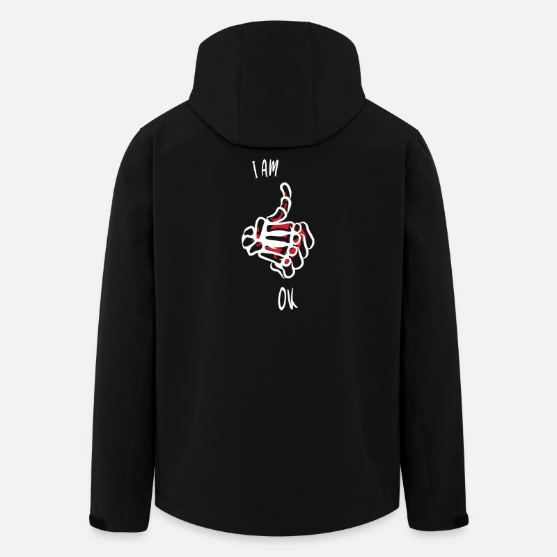 Je vais bien - Veste softshell homme en polyester recyclé Stanley/Stella - noir
