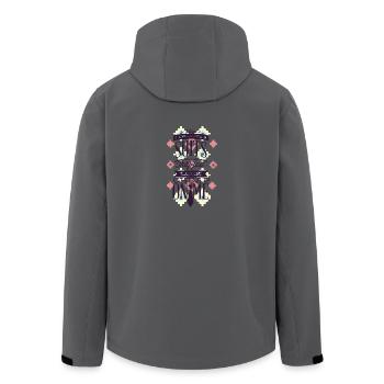 shirt, conception, t-shirt - Veste softshell homme en polyester recyclé Stanley/Stella - noir - Dos - AI Model Male 185 light (185cm)