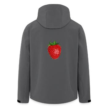 fraise - Veste softshell homme en polyester recyclé Stanley/Stella - noir - Dos - AI Model Male 185 light (185cm)