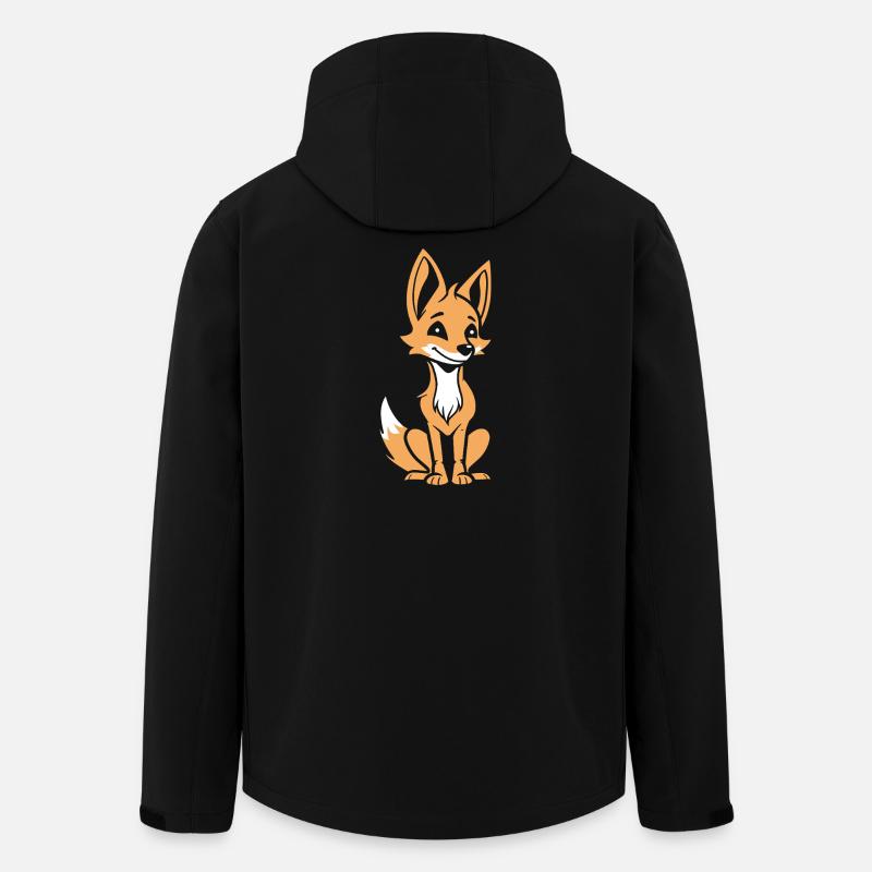 Schakal - Recycelte Männer Softshell-Jacke von Stanley/Stella - Schwarz