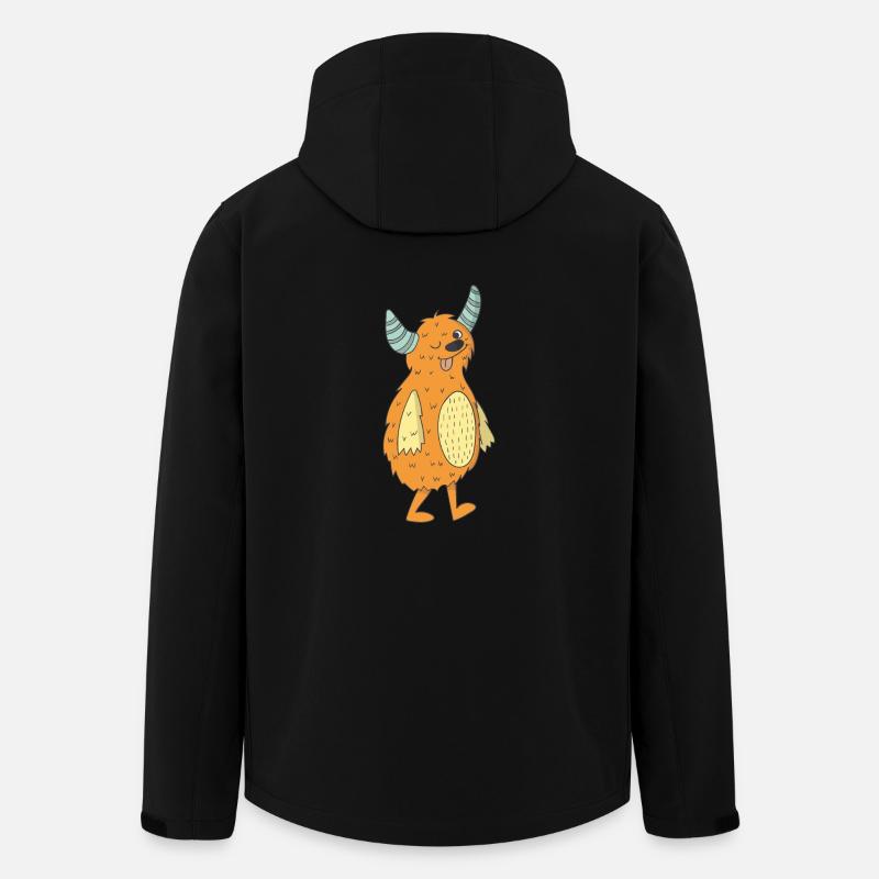 Monster - Recycelte Männer Softshell-Jacke von Stanley/Stella - Schwarz