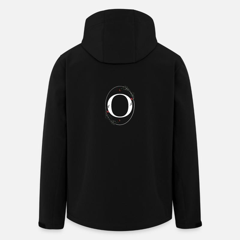 Buchstabe O - Recycelte Männer Softshell-Jacke von Stanley/Stella - Schwarz