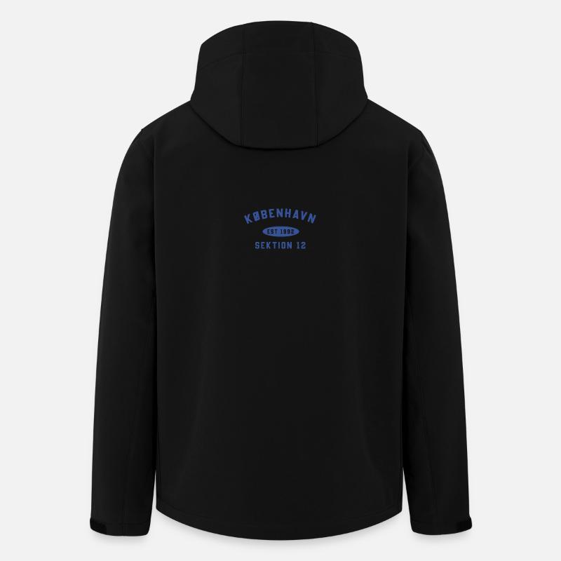Kopenhagen für immer - Recycelte Männer Softshell-Jacke von Stanley/Stella - Schwarz