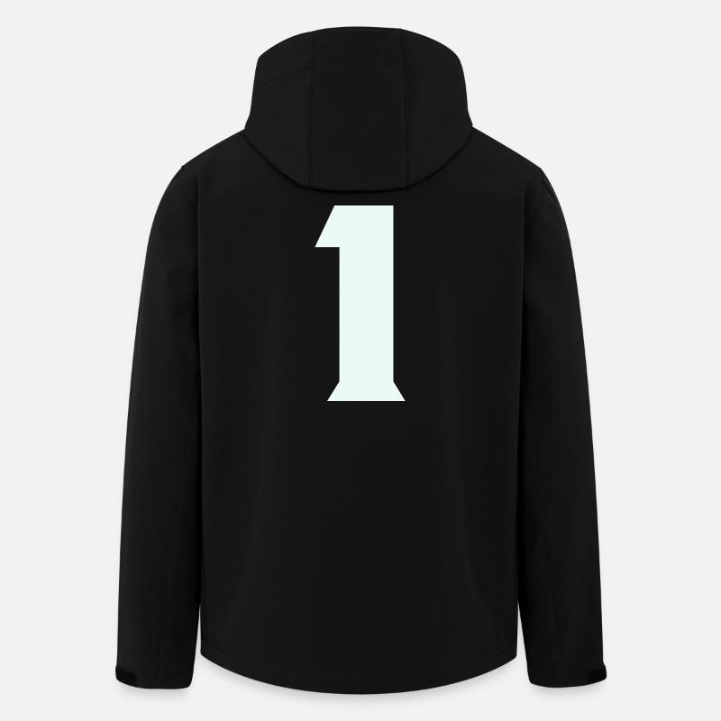 1 - Recycelte Männer Softshell-Jacke von Stanley/Stella - Schwarz