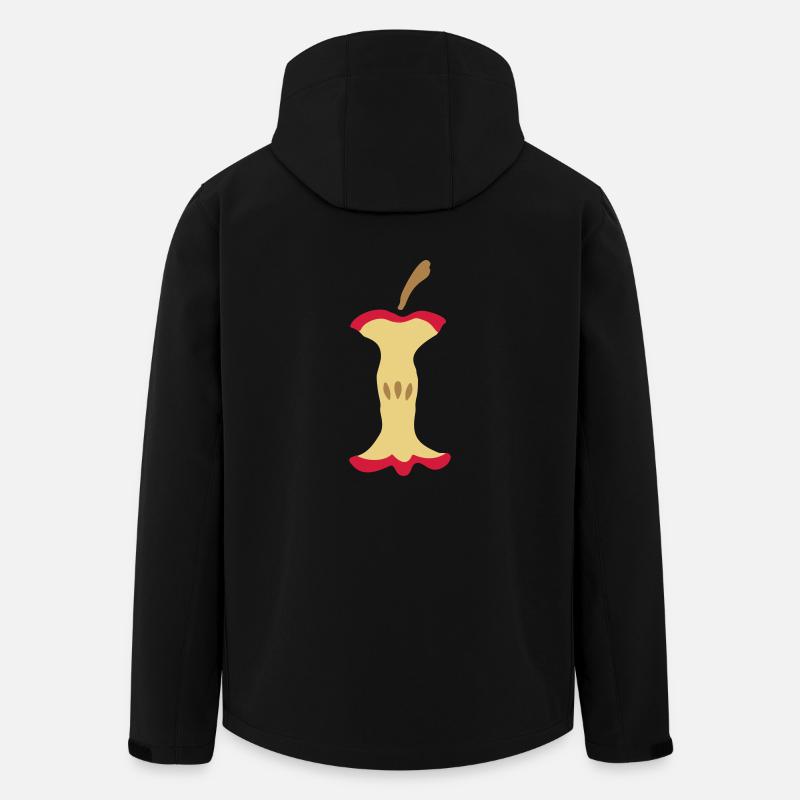 Apple - apple - Men’s Recycled Softshell Jacket by Stanley/Stella - black