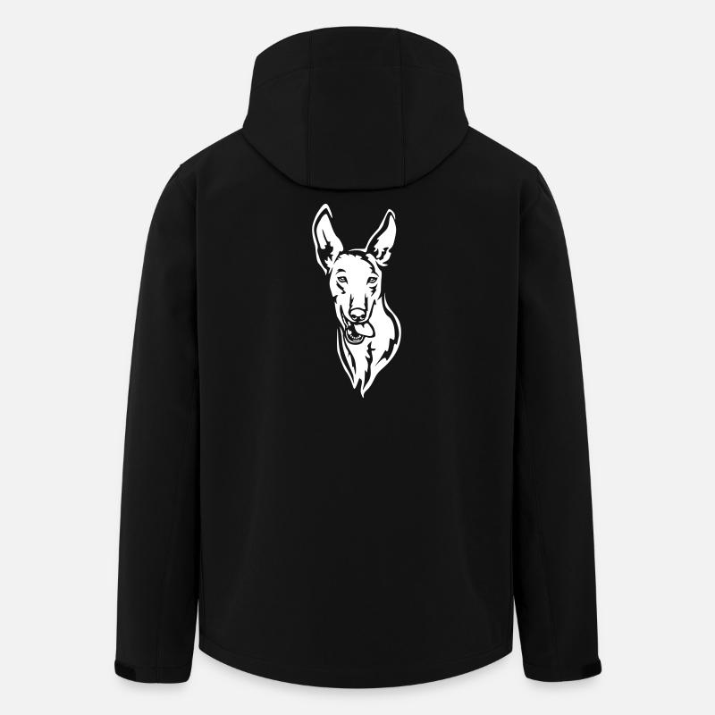 Podenco Head "Black Edition" - Men’s Recycled Softshell Jacket by Stanley/Stella - black