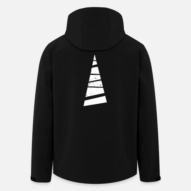 Christmas Tree - Weihnachtsbaum - Weihnachten - Men’s Recycled Softshell Jacket by Stanley/Stella - black