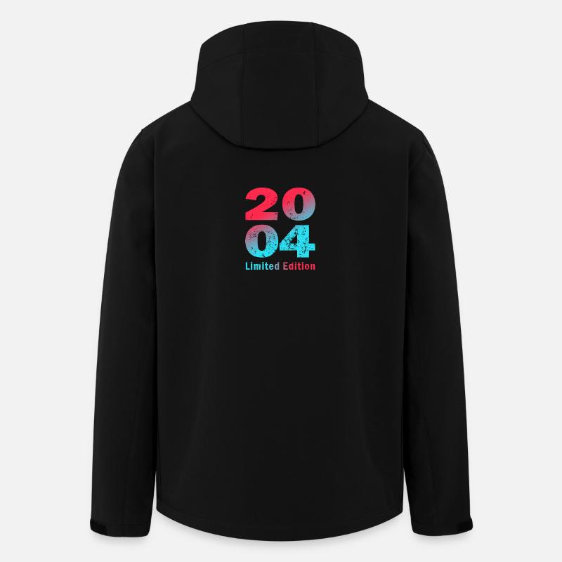 Geburtstag, geboren in 2004 limited edition Shirt - Recycelte Männer Softshell-Jacke von Stanley/Stella - Schwarz