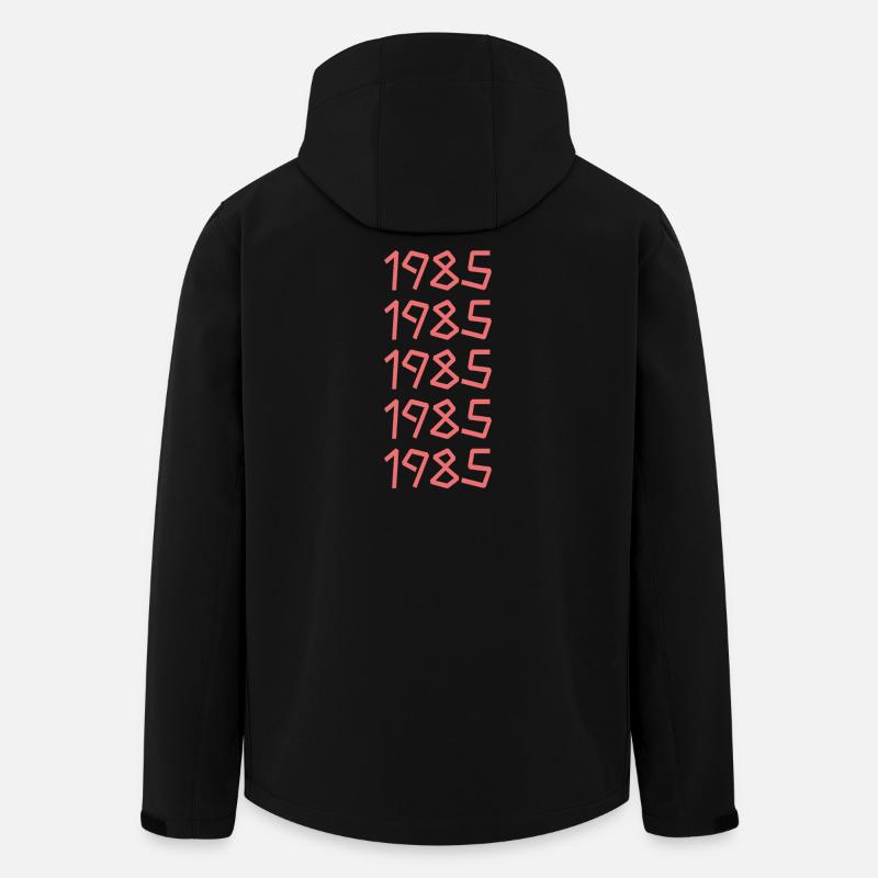 Dim 1985 - Veste softshell homme en polyester recyclé Stanley/Stella - noir