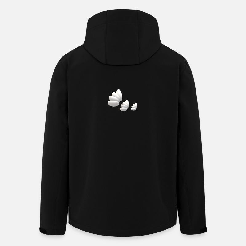 Flying Feathers... - Men’s Recycled Softshell Jacket by Stanley/Stella - black