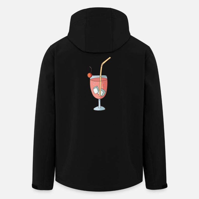 drink - Men’s Recycled Softshell Jacket by Stanley/Stella - black
