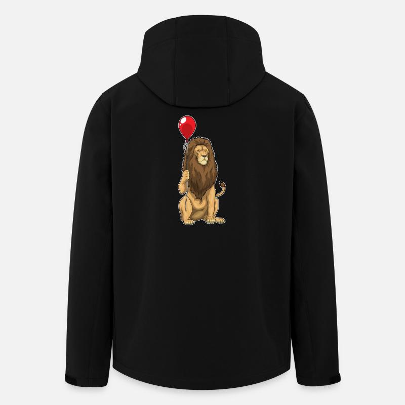 Löwe Luftballon - Recycelte Männer Softshell-Jacke von Stanley/Stella - Schwarz