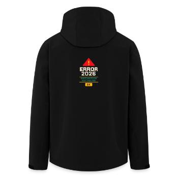 Pixel Retro 8-Bit Graphics Nostalgie pour les joueurs - Veste softshell homme en polyester recyclé Stanley/Stella - noir - Dos - AI Model Male 185 light (185cm)