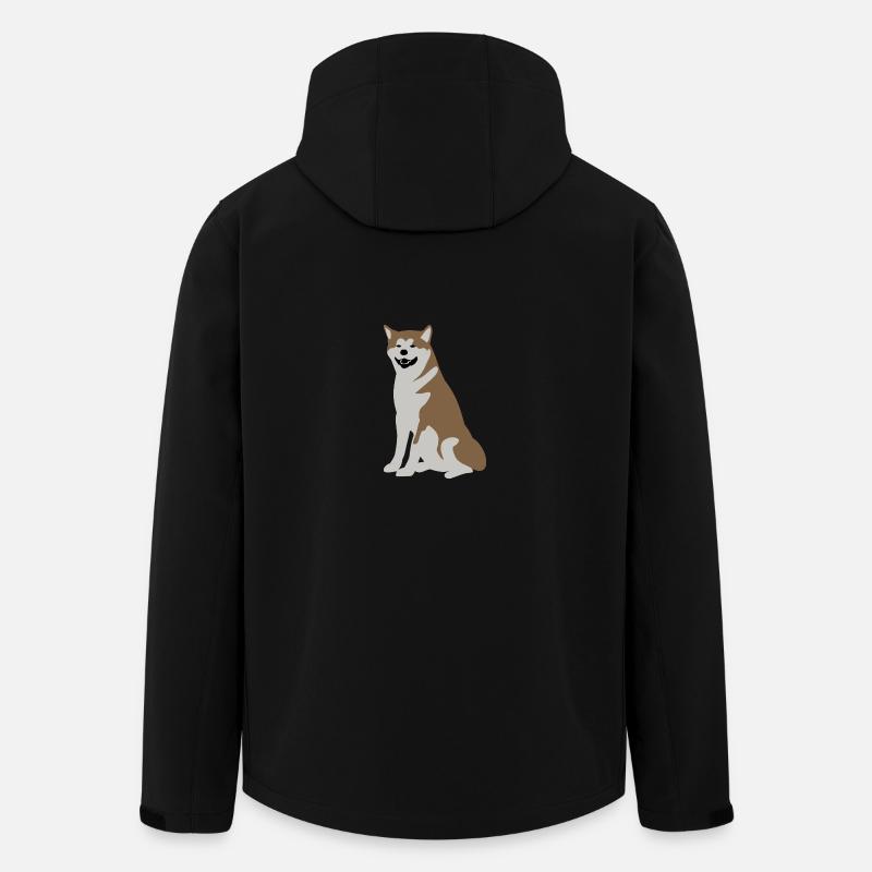 Huskie - Recycelte Männer Softshell-Jacke von Stanley/Stella - Schwarz