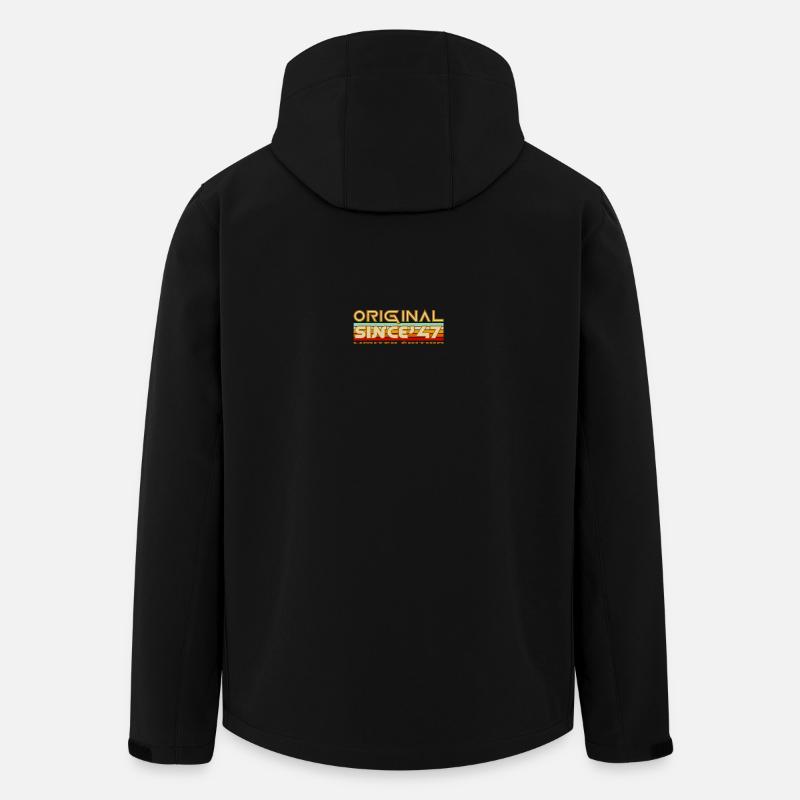 Original Since '47 Retro Limited - Veste softshell homme en polyester recyclé Stanley/Stella - noir