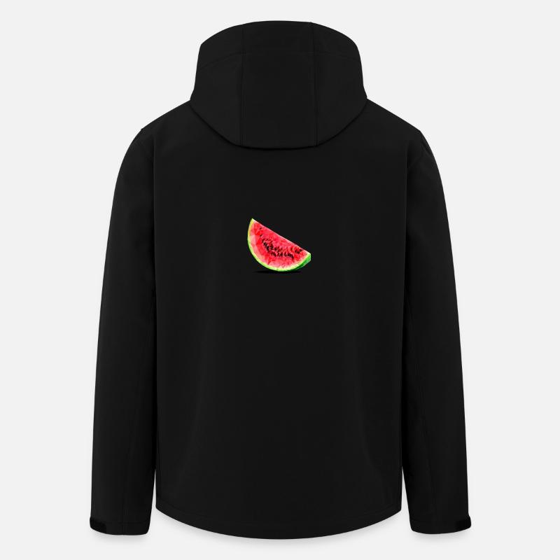 Watermelon - Veste softshell homme en polyester recyclé Stanley/Stella - noir