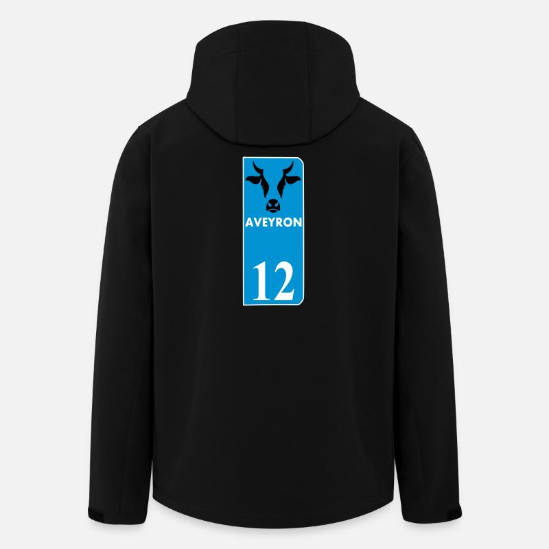 Aveyron - Recycelte Männer Softshell-Jacke von Stanley/Stella - Schwarz