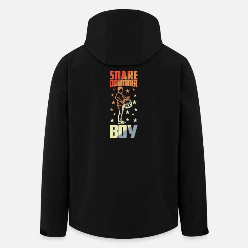 Small drummer - Men’s Recycled Softshell Jacket by Stanley/Stella - black
