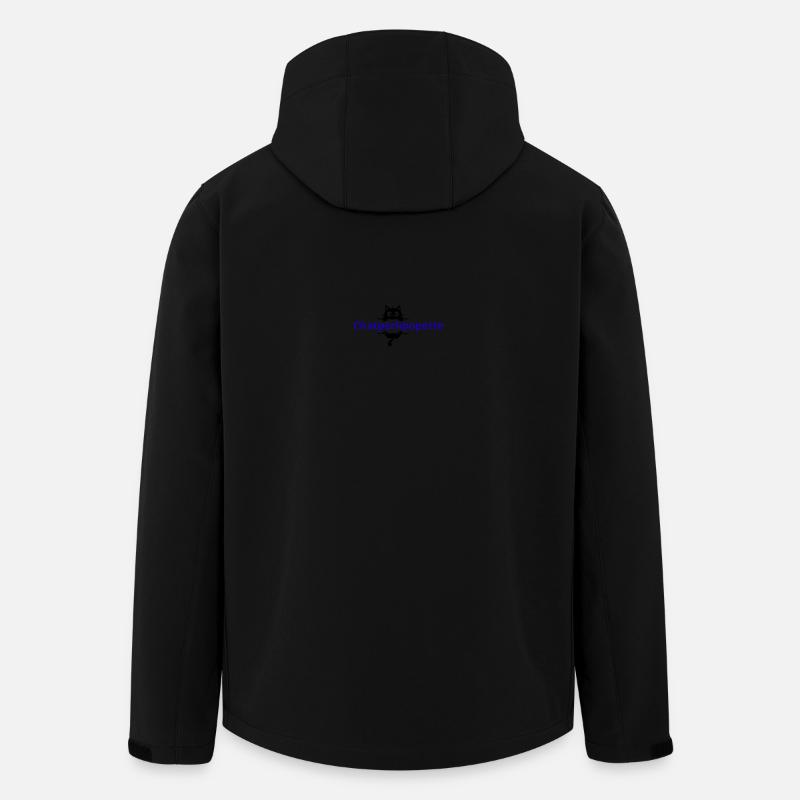 Chatperlipopette - Recycelte Männer Softshell-Jacke von Stanley/Stella - Schwarz