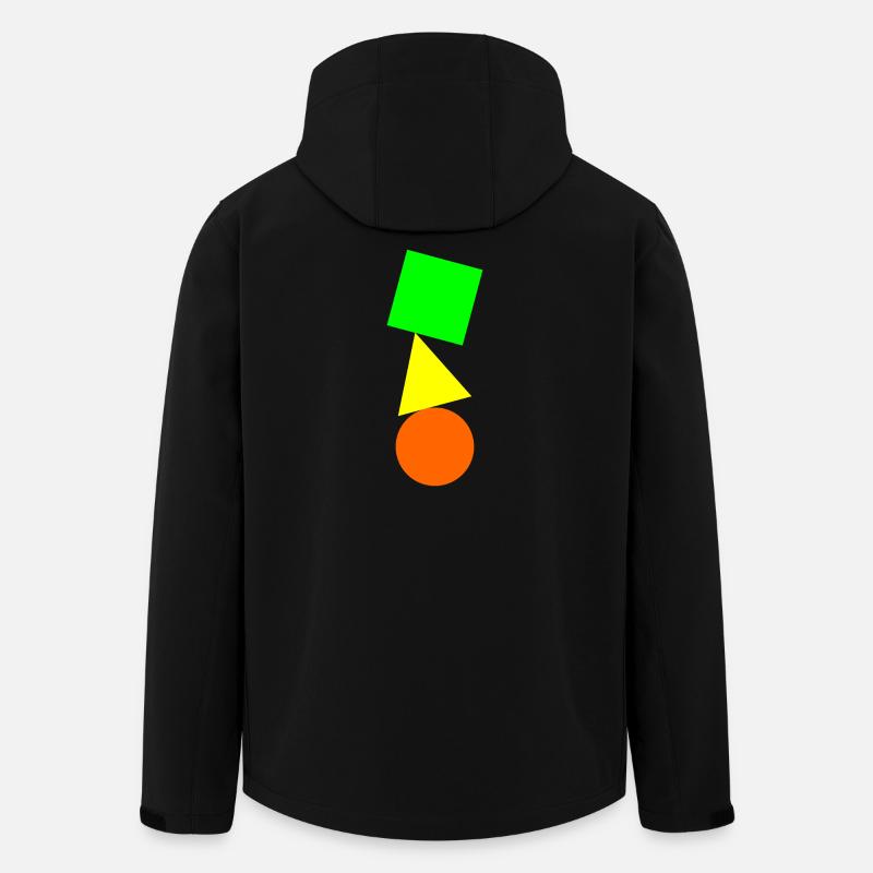 Einfacher Saldo - Recycelte Männer Softshell-Jacke von Stanley/Stella - Schwarz