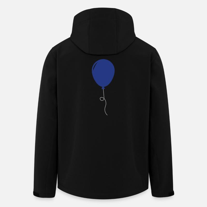 Ballon - Recycelte Männer Softshell-Jacke von Stanley/Stella - Schwarz