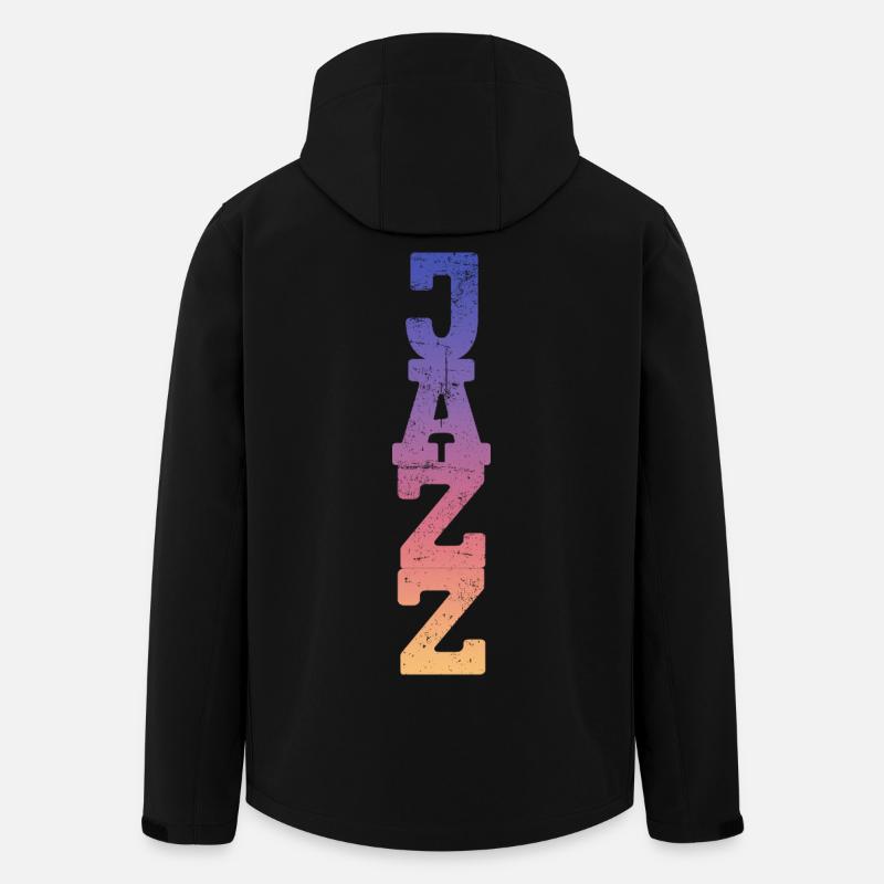 Jazz - Recycelte Männer Softshell-Jacke von Stanley/Stella - Schwarz
