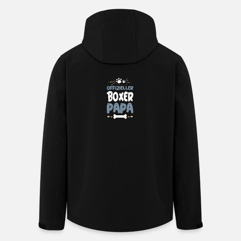 Official Boxer Dad Shirt - Men’s Recycled Softshell Jacket by Stanley/Stella - black