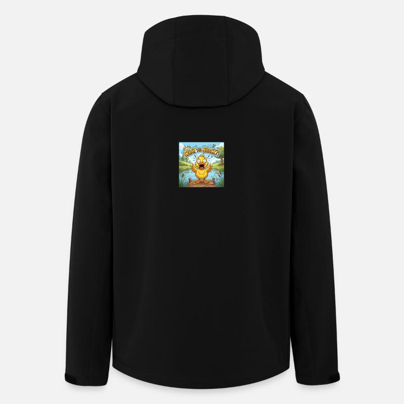 C’est quoi ce bordel !? - Veste softshell homme en polyester recyclé Stanley/Stella - noir