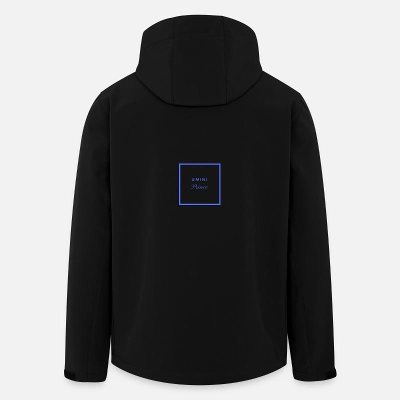 Kleiner Prince - Recycelte Männer Softshell-Jacke von Stanley/Stella - Schwarz