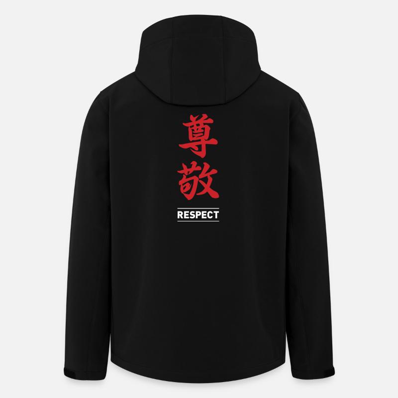 Respect 2 - Veste softshell homme en polyester recyclé Stanley/Stella - noir