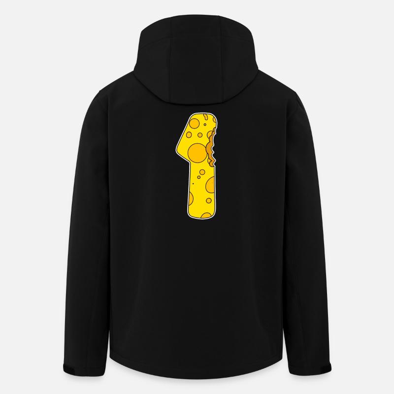 Number 1 - One - Winner - First Winner - Men’s Recycled Softshell Jacket by Stanley/Stella - black