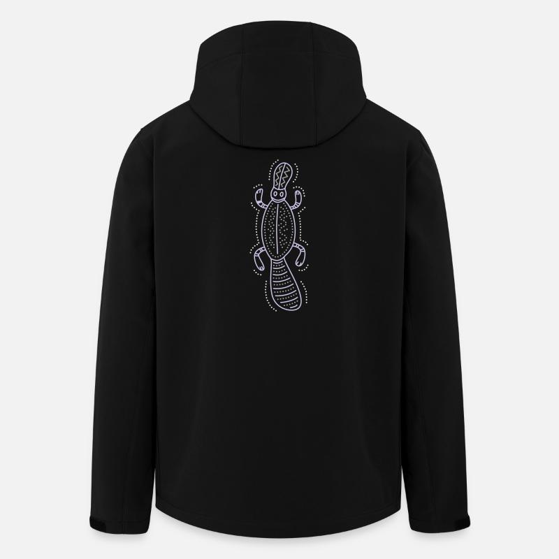 platypus - Recycelte Männer Softshell-Jacke von Stanley/Stella - Schwarz