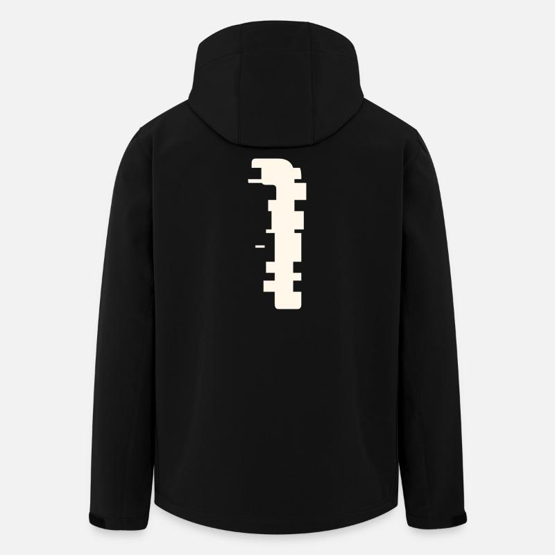 1 - Recycelte Männer Softshell-Jacke von Stanley/Stella - Schwarz