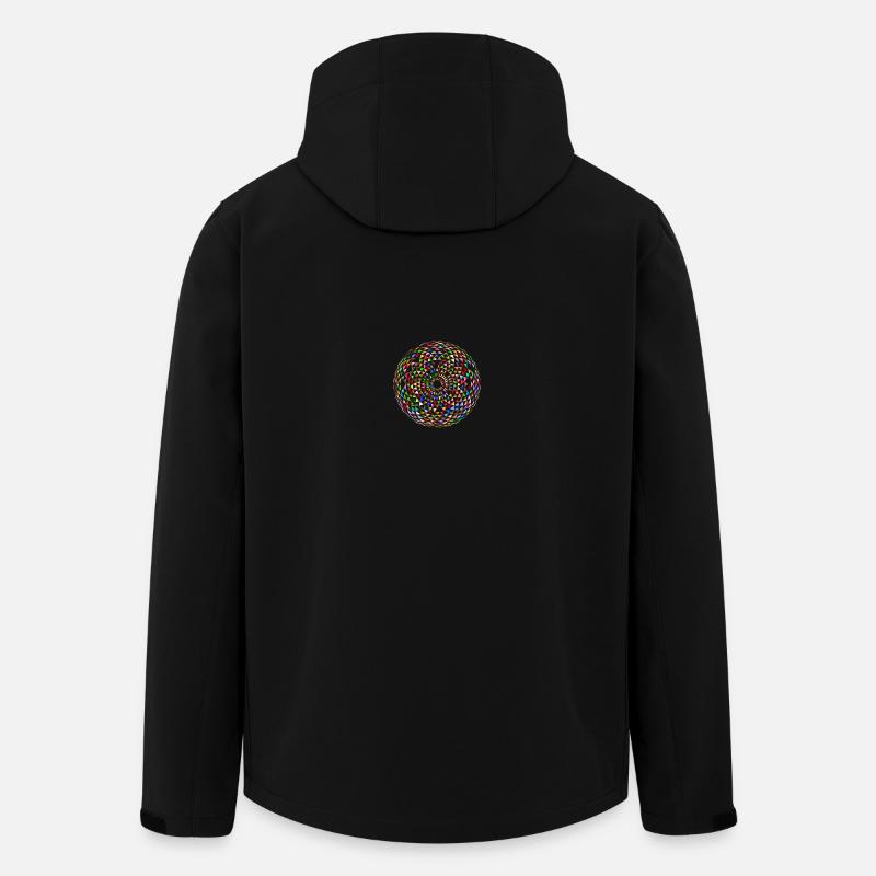Mandala - Men’s Recycled Softshell Jacket by Stanley/Stella - black