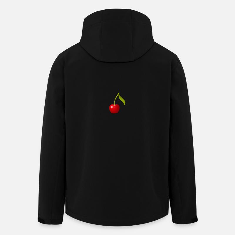 Cherry - Veste softshell homme en polyester recyclé Stanley/Stella - noir