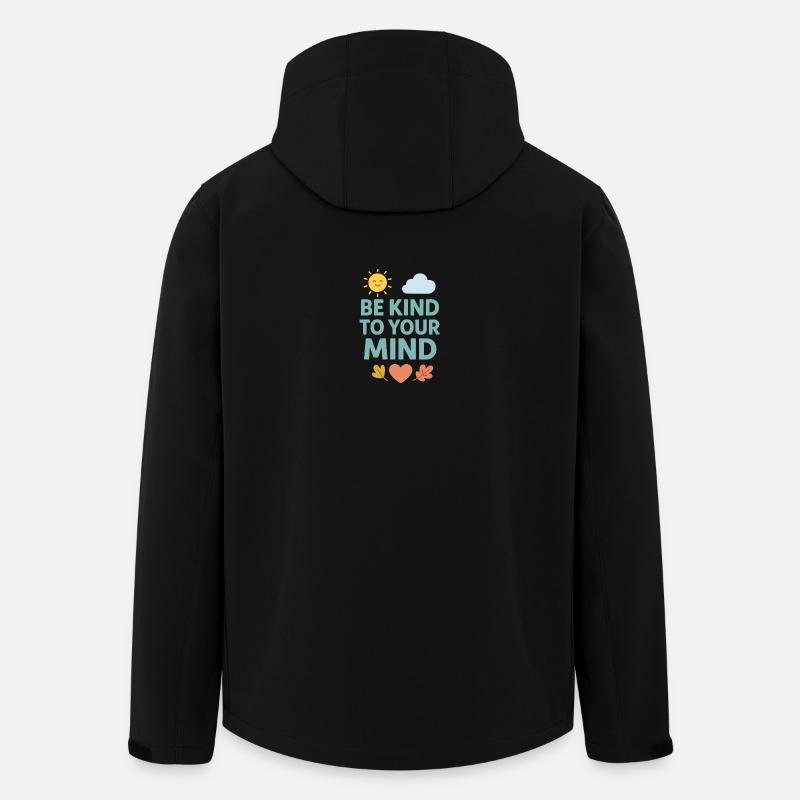 Sei freundlich zu deinem Geist - Veste softshell homme en polyester recyclé Stanley/Stella - noir