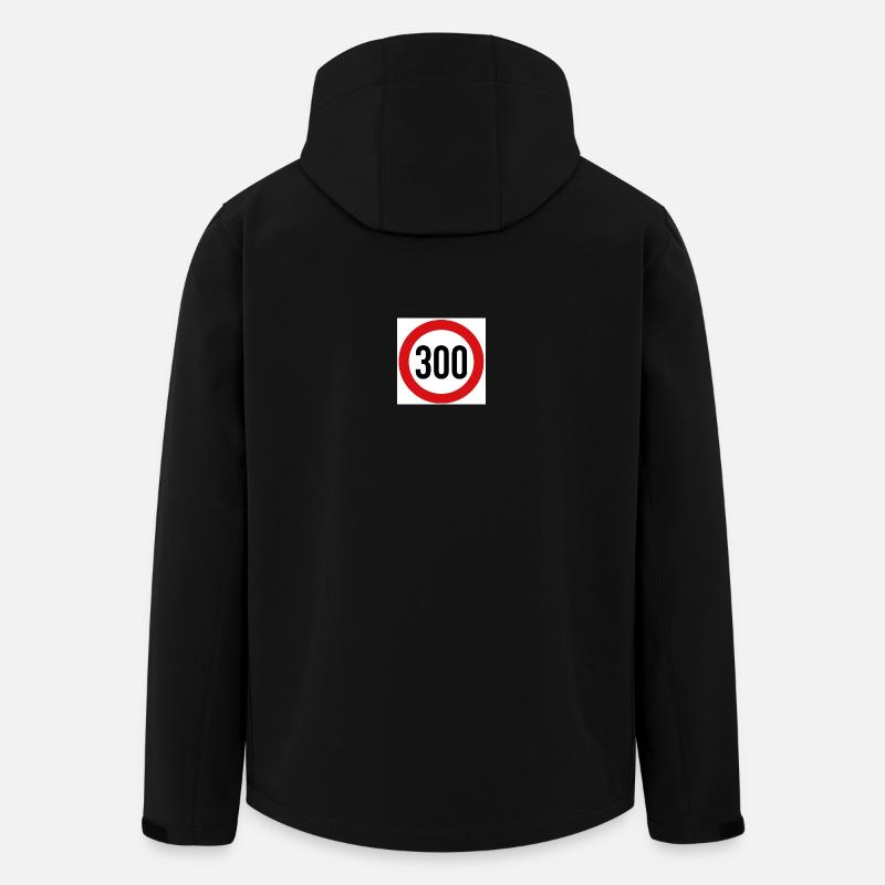 Conception du bouclier Circle 300 - Veste softshell homme en polyester recyclé Stanley/Stella - noir