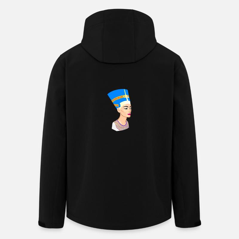 Néfertiti - Veste softshell homme en polyester recyclé Stanley/Stella - noir