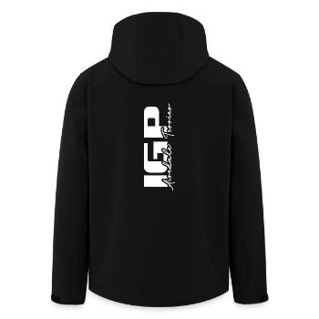 IGP AIREDALE TERRIER Chien de sport Wilsigns Chiens - Veste softshell homme en polyester recyclé Stanley/Stella - noir - Dos - AI Model Male 185 light (185cm)