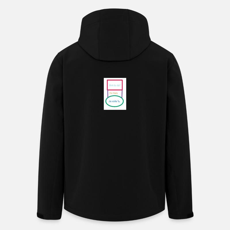 Antwort - Recycelte Männer Softshell-Jacke von Stanley/Stella - Schwarz