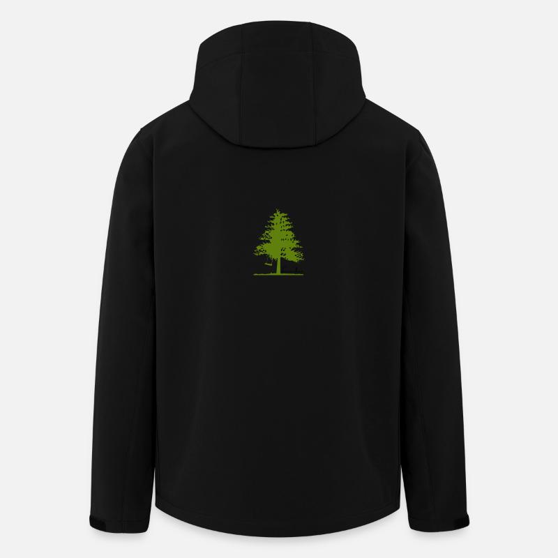 Landei - Recycelte Männer Softshell-Jacke von Stanley/Stella - Schwarz
