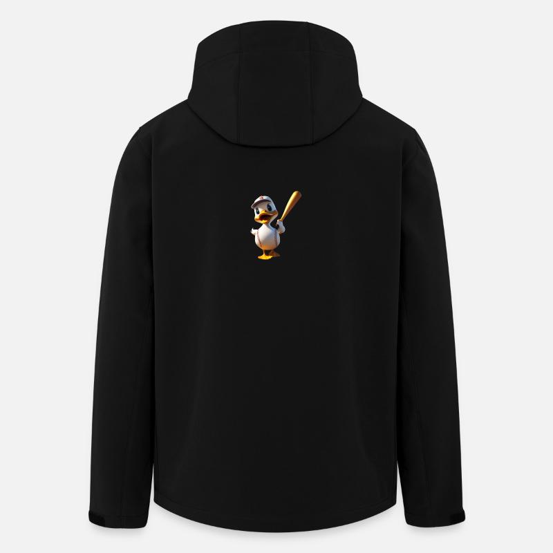 Baseball Ente - Recycelte Männer Softshell-Jacke von Stanley/Stella - Schwarz