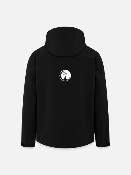 Zen bubble - Men’s Recycled Softshell Jacket by Stanley/Stella - black
