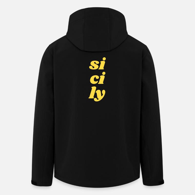 si ci ly - Veste softshell homme en polyester recyclé Stanley/Stella - noir