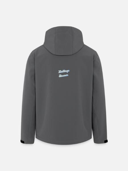 Favorite Boomer Retro Script - Men’s Recycled Softshell Jacket by Stanley/Stella - black